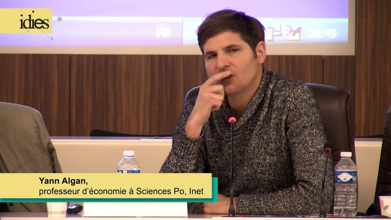 Rencontres Idies 2014 : Yann Algan