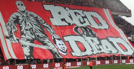 Belçika'daki Maçta Açılan Pankart, Ortalığı Karıştırdı