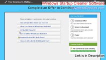 Windows Startup Cleaner Software Free Download (Download Now)