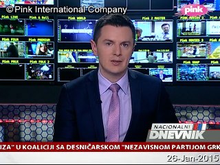 Nacionalni dnevnik u 16 (ponedeljak, 26-Jan-2015)