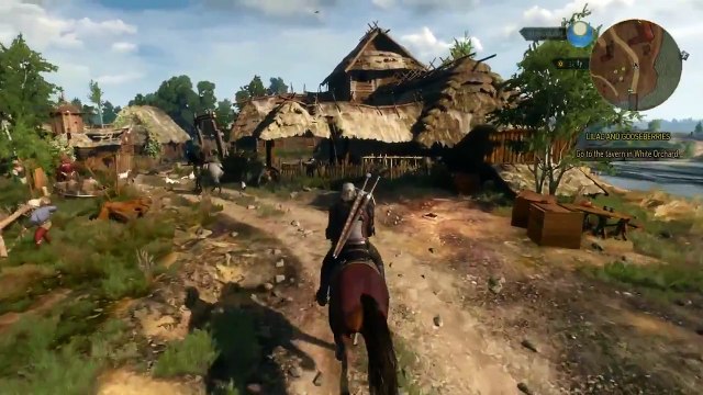 The Witcher 3 : Traque Sauvage (PS4) - 15 mins de gameplay