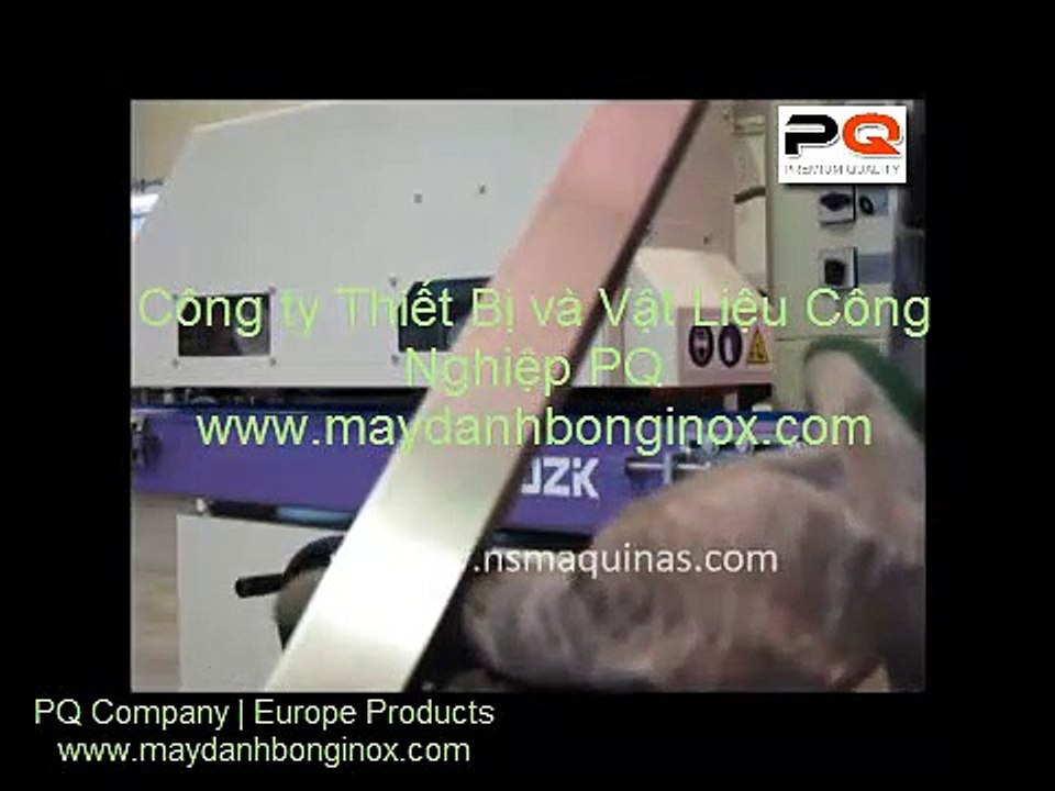 Máy đánh bóng mặt phẳng inox bản rộng 120 mm www.maydanhbonginox.com