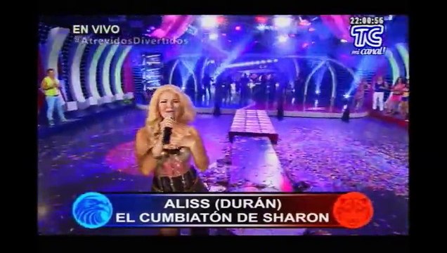 Atrevidos: Show de Aliss en La Cumbiatón de Sharon .