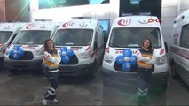 İzmir'e Biri Özel Donanımlı 24 Yeni Ambulans