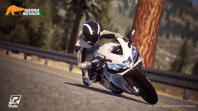RIDE - Gameplay Sierra Nevada on Aprilia RS4 V R ABS (2015) | Bike Racing Game