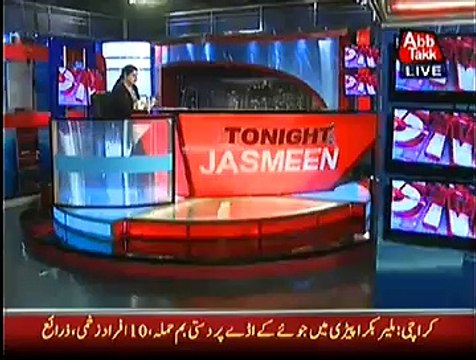 Tonight With Jasmeen ~ 26 January 2015 - Pakistani Talk Shows - Live Pak News