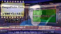Iowa St Cyclones vs. Texas Longhorns Free Pick Prediction NCAA College Basketball Odds Preview 1-26-2015