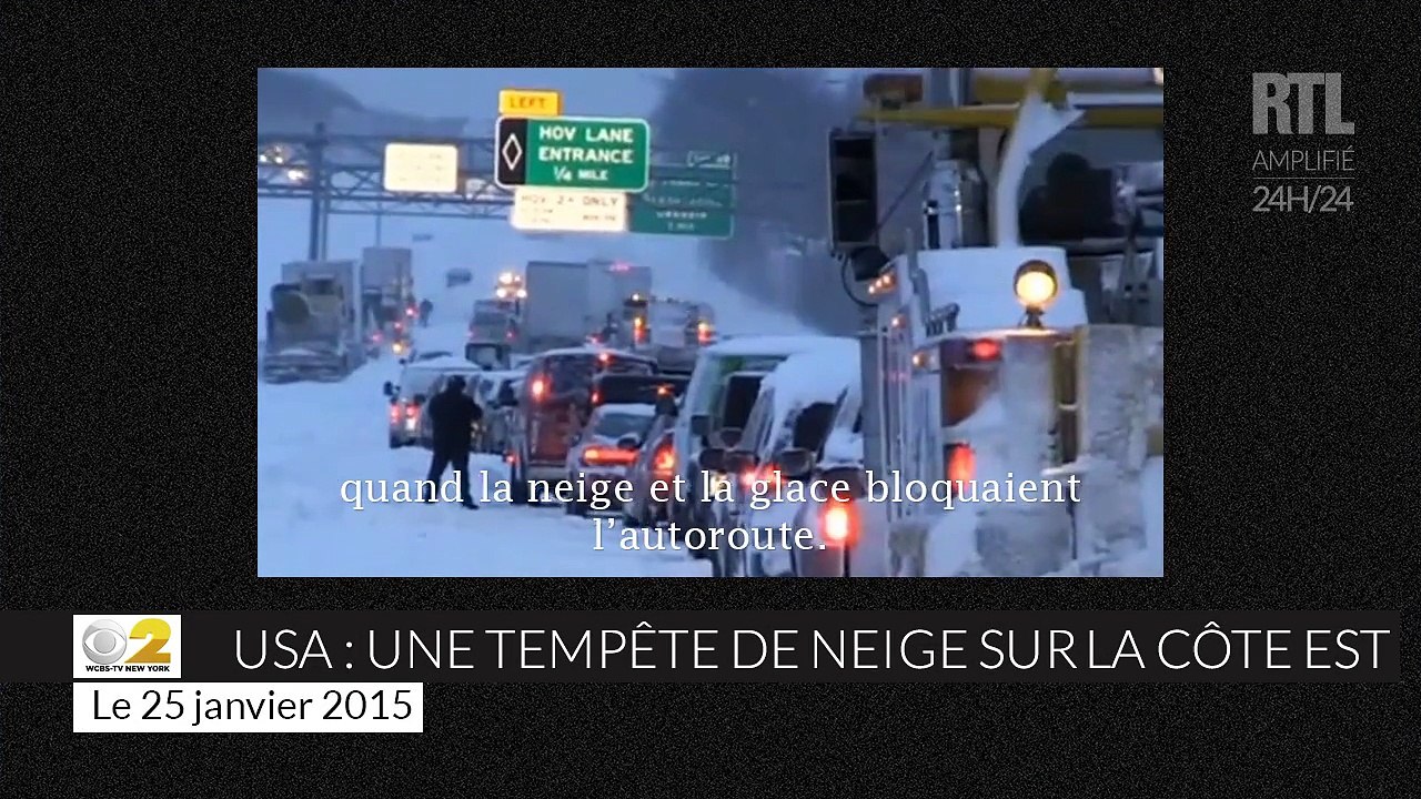 Blizzard historique dans le Nord-Est des États-Unis