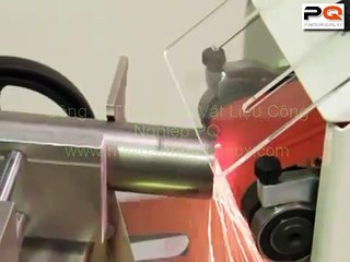 Máy mài ngàm ống, video thực tế www maydanhbonginox com