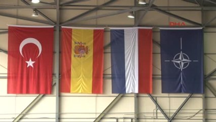 Adana'da Hollandalılar, Patriot Hava Savunma Sistemini İspanyollar'a Devretti