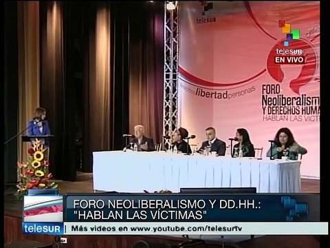 Políticas de violación de DDHH en AL vienen del imperio: Elia Oliveros