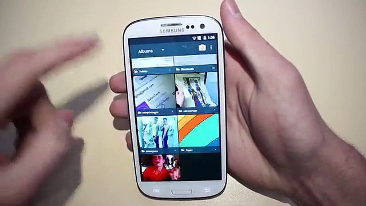 Samsung Galaxy S3 with Android 5.0.1 Lollipop