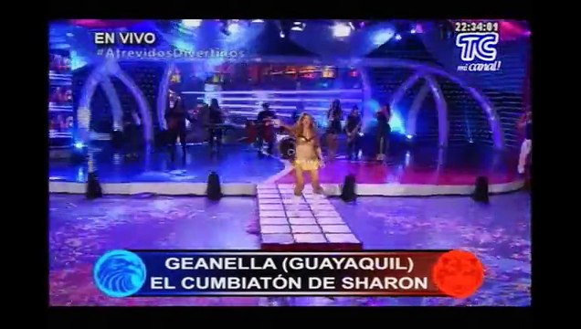 Atrevidos: Geanella se movió al ritmo de 'La Hechicera'.