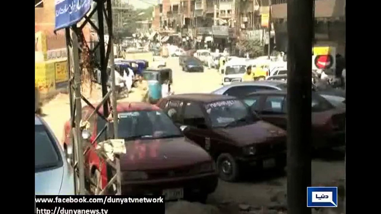 Peshawar Wrong Parking