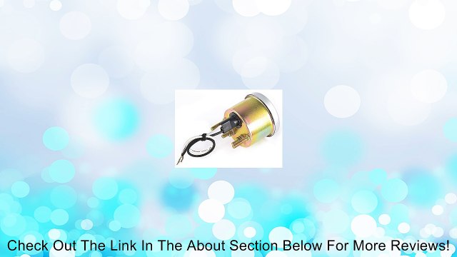 JEGS Performance Products 41443 2-1/16 Electrical Voltmeter (White) Review