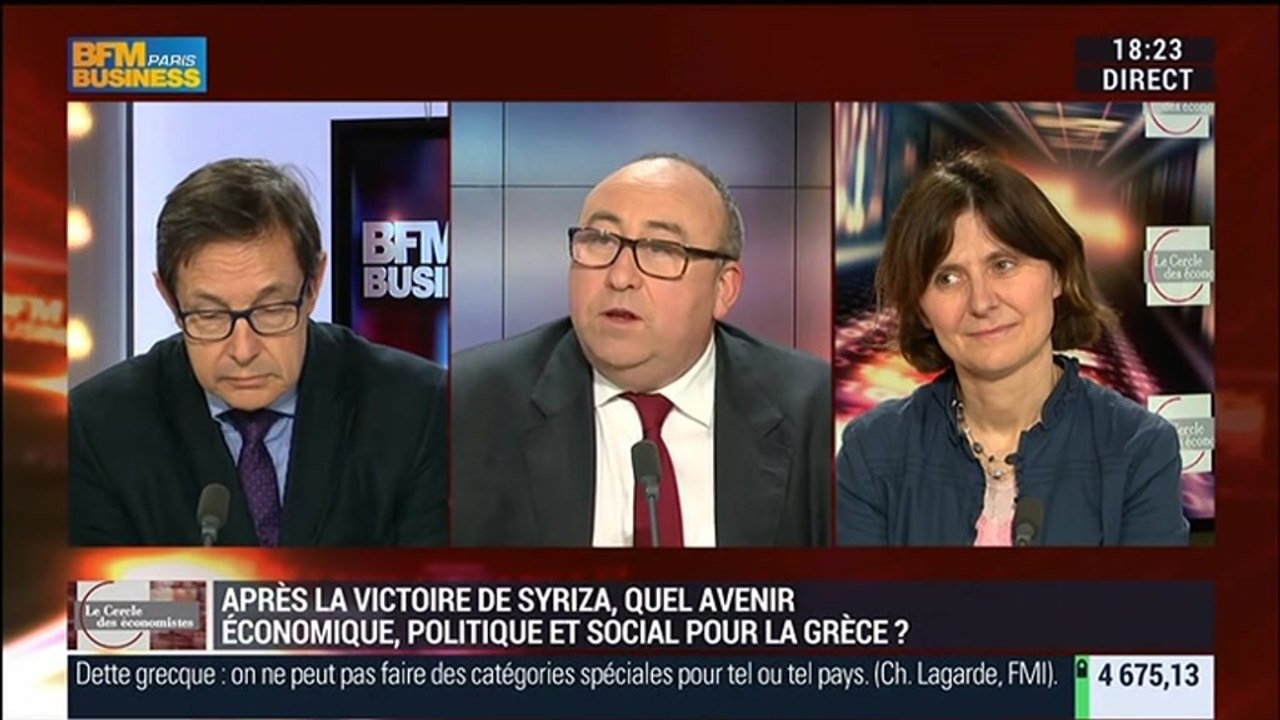 Après la victoire de Syriza, quel avenir économique, politique et social pour la Grèce ?: Agnès Benassy-Quéré, Christian Saint-Étienne et Dimitri Thanassekos (1/2) – 26/01
