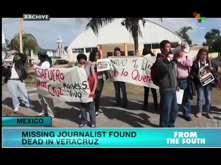 Mexico: Missing journalist found dead in Veracruz