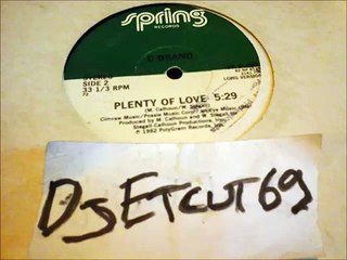 C-BRAND -PLENTY OF LOVE(RIP ETCUT)SPRING REC 82