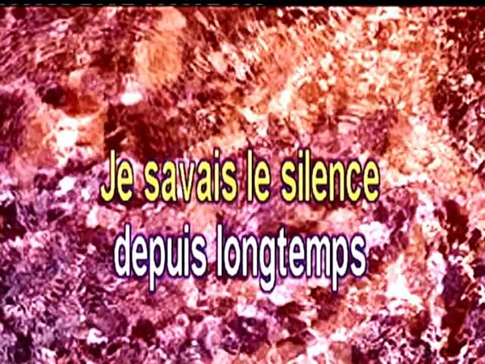 KARAOKE CELINE DION - Je sais pas
