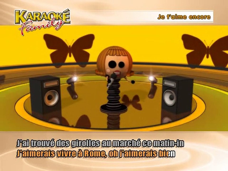 KARAOKE CELINE DION - Je t'aime encore