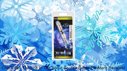 Doctor Who Mini Sonic Screwdriver Torch Keychain Review