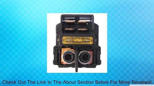NEW Starter Solenoid Relay Honda CBR600F2 CBR600F3 CBR600SE CBR600SJR 1991 1992 1993 1994 1995 1996 1997 1998 Review