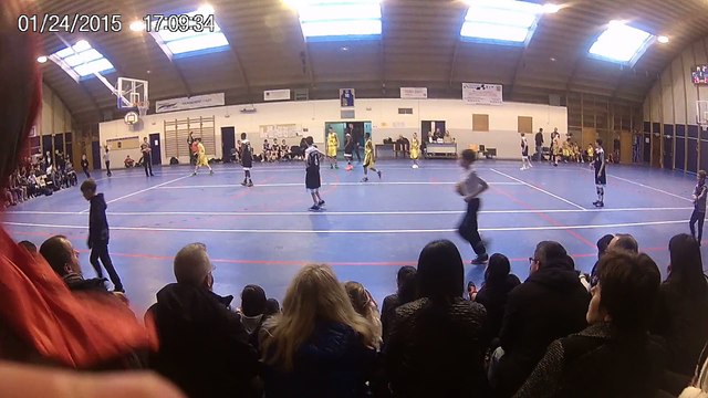 3eme quart temps Seine maritime/Eure TIC U13 Basket
