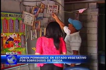 En estado vegetativo por sobredosis