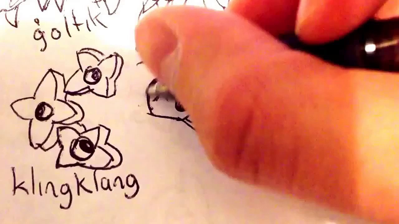 how to draw Pokemons Tynamo