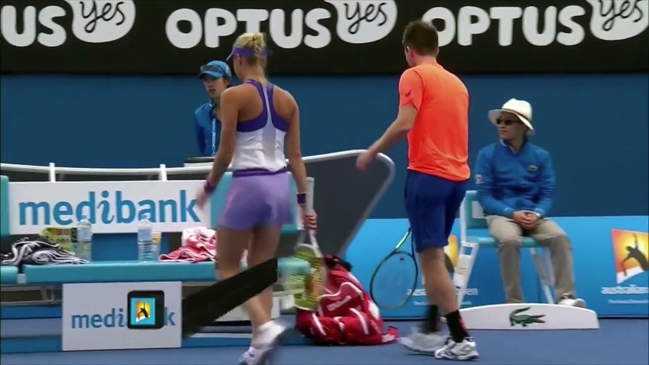 Australian Open R1 - Hlavackova/Peya vs. Kops-Jones/Lipsky