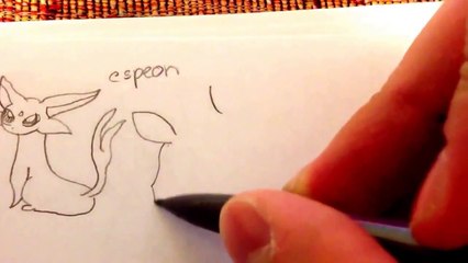 How to draw Pokemons Umbreon