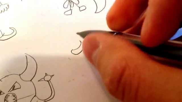how to draw Pokemons Tauros