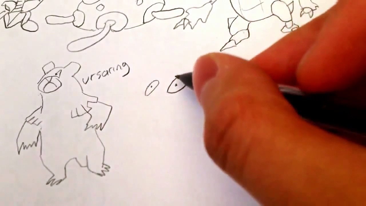 how to draw Pokemons Slugma