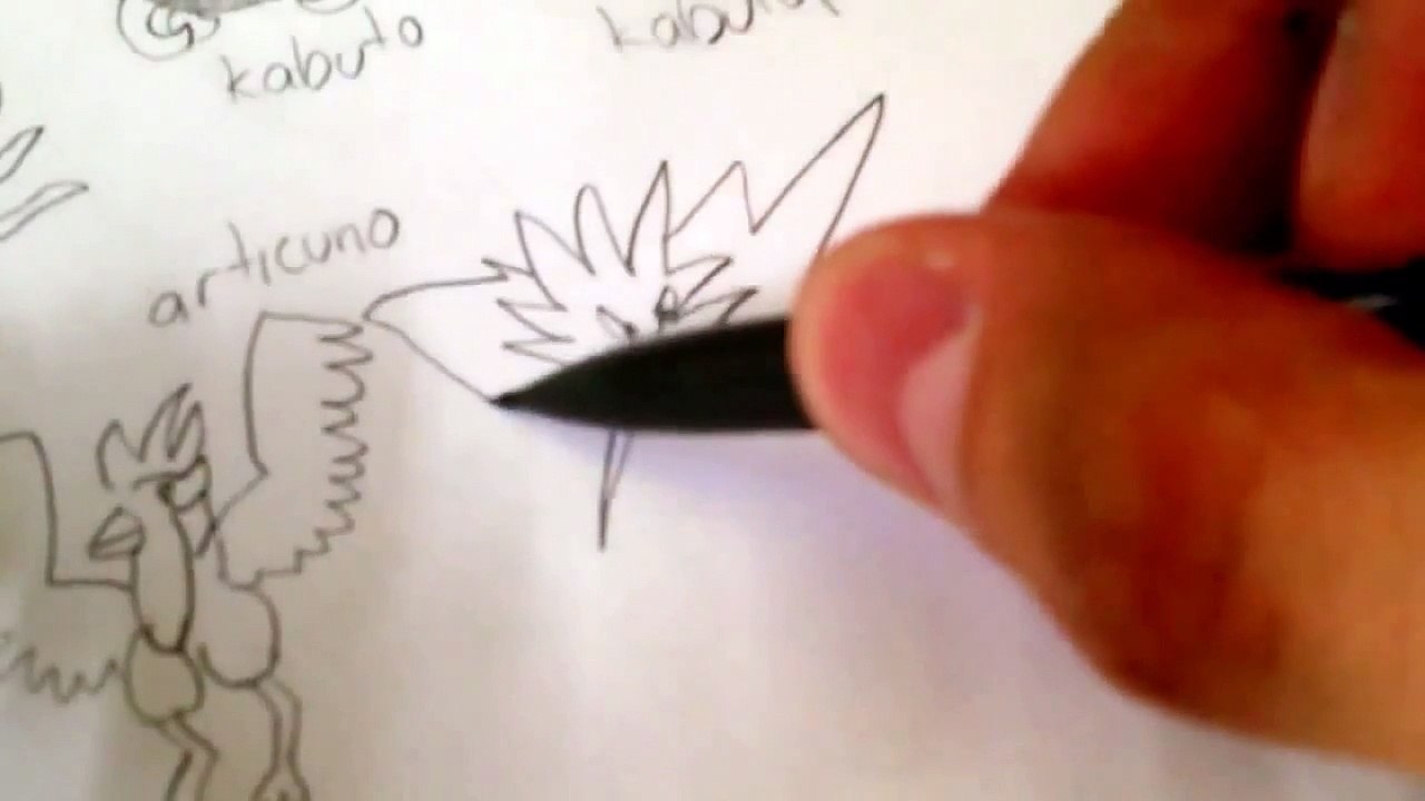 How to draw Pokemons Zapdos