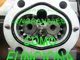 Motor hidráulico, como funciona.  Hydraulics engine, how it`s works