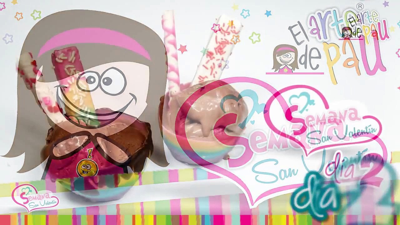 (Day 2) Rainbowl Valentine's Day _ (Día 2) Tazon de arcoiris San Valentín.