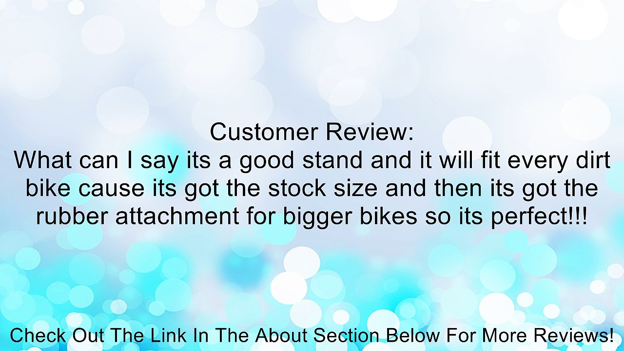 Pit Posse Dirt Bike Motorcycle Triangle Stand Review