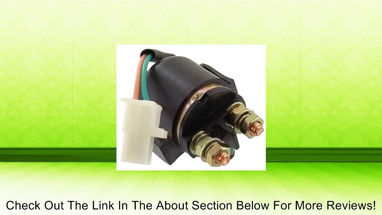 NEW Starter Solenoid Yamaha ATV 1987-1999 YFM350 Big Bear 1987-2004 YFM350 Warrior 1996-2005 YFM350 Wolverine Review