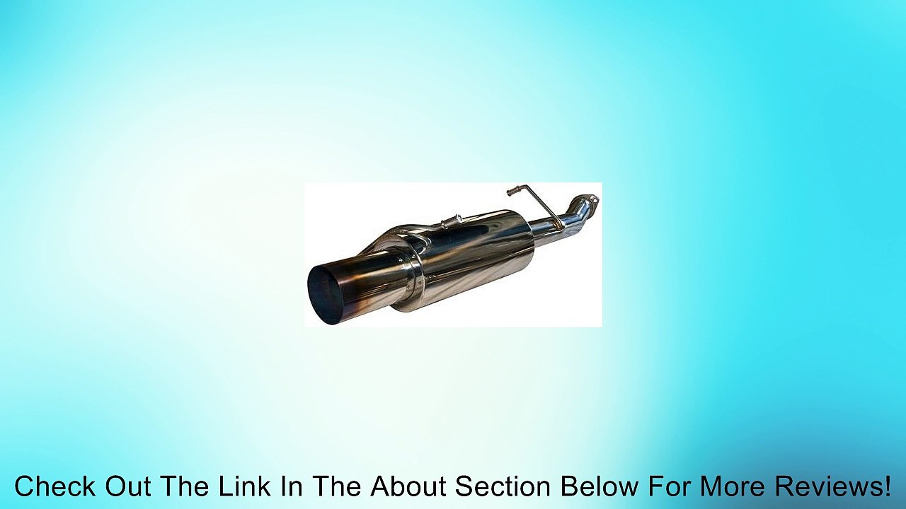 Turbo XS 02-07 WRX-STi Rear Muffler Assembly w/ Titanium Tip Review