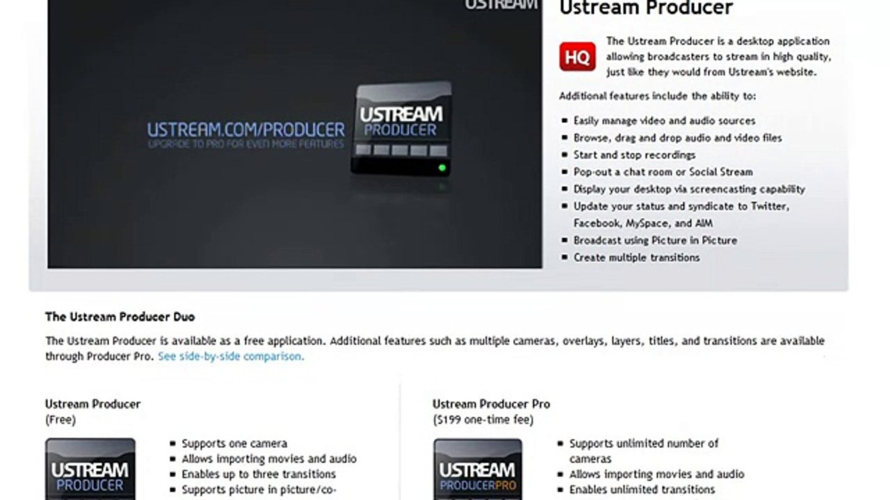 Reviewed uStream Producer   all review | phone review | app review | HTC REVIEW | LG review | phone problem soluition | techonology review | mobile review | camera review | makanical review | firefox review | tech review | android app review | os app revi