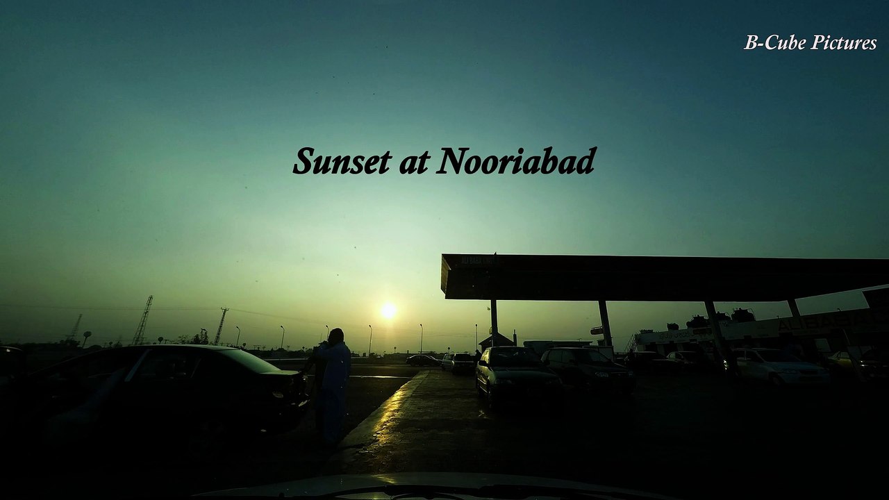 Sunset Timelapse at Nooriabad 1080p