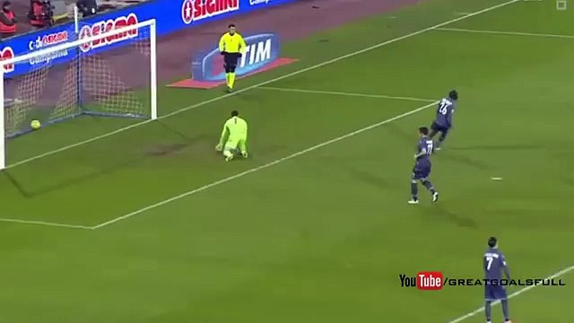 Iago Falque Goal Napoli 1 - 1 Genoa Serie A 26-1-2015