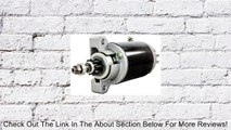 NEW STARTER MOTOR 08-99 YAMAHA MARINE OUTBOARD F25MSH 65W-81800-00 65W-81800-01 Review
