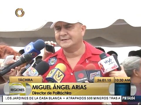 Hieren de bala a un PNB en Táchira