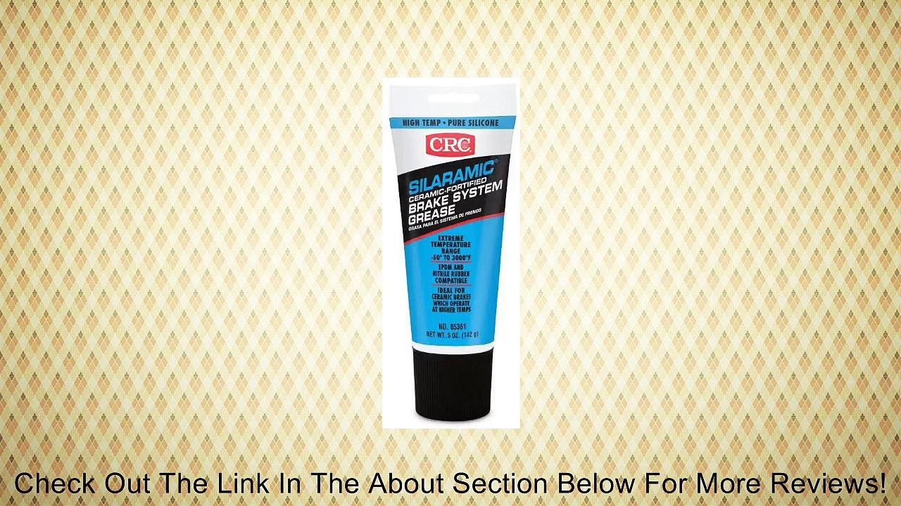 CRC 05361 Silaramic Brake System Grease 5 oz. Review video Dailymotion