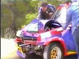 Crash en rallye avec une R5 GT Turbo