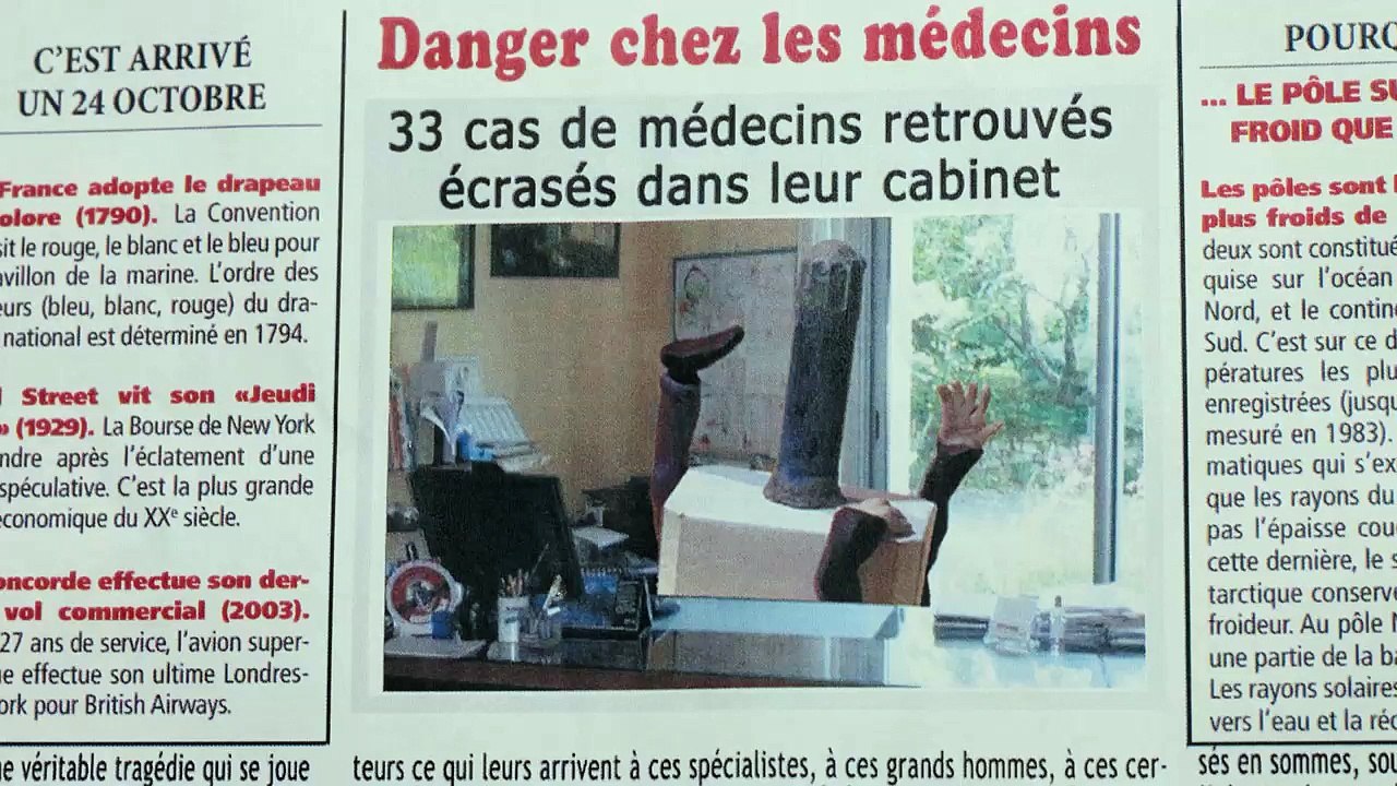 Docteur Suture, cas n°12 : "Les écrasés"
