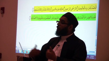 Meaningful Prayer Intro, Meaning of Fatiha, Friday night (4)