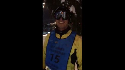 Epreuve de sky Race au Trophée Mer Montagne