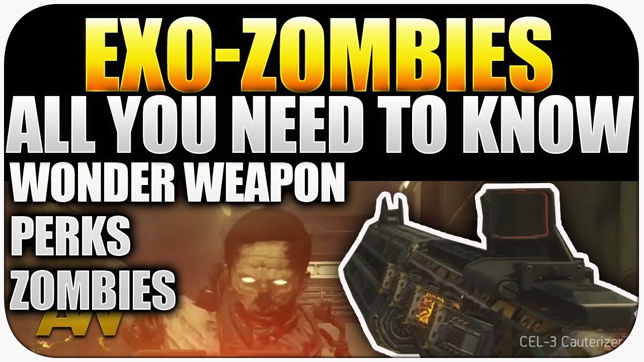 "Exo Zombies" - Everything You Need To Know - WONDERWEAPON, PERKS,GUN UPGRADES (Advanced Warfare)